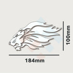 Holden Lion Head Big Mane Sticker