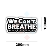 We Cant Breathe BLM Sticker