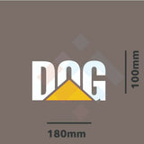 DOG Sticker