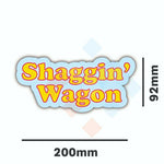 Shaggin' Wagon Sticker