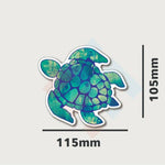 Turtle Watercolor Sticker