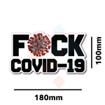 Fuck Covid-19 Sticker