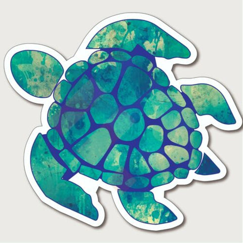 Turtle Watercolor Sticker