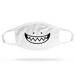 Shark Teethy Grin - Face Mask