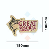2x Great Northern Brewing Co Beer Stickers