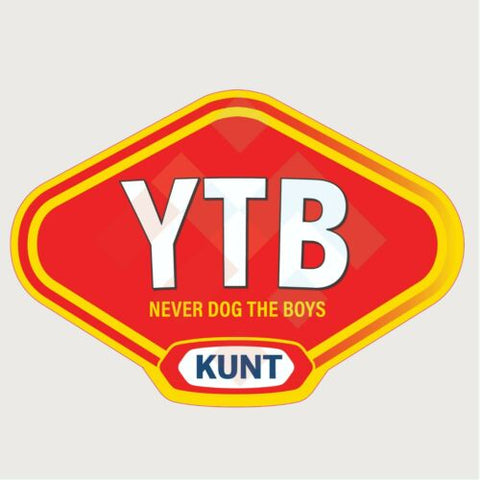Yeah The Boys Vegemite Label Sticker