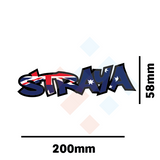 STRAYA Sticker