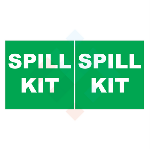 2x Spill Kit Sticker
