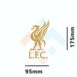 Liverpool FC Gold Sticker