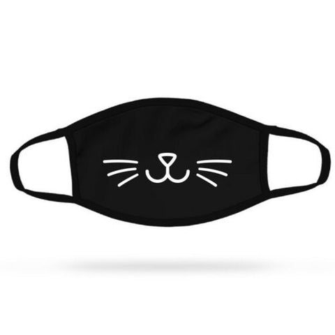 Cat Smiling - Face Mask