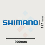 Shimano Windscreen Decal Sticker