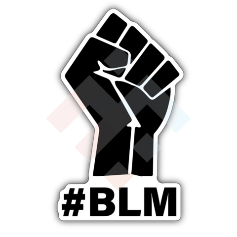 Black Lives Matter Hashtag Sticker