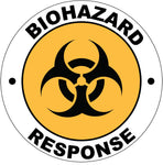 Biohazard Response Hard Hat Sticker