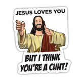 Jesus Loves You Sticker