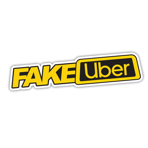 Fakeuber Sticker