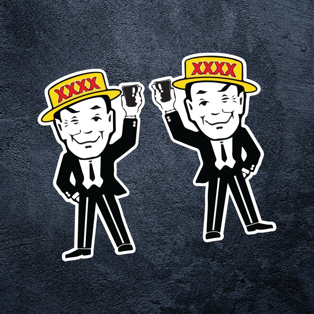 XXXX Man Cheers Sticker – The Pixel Shop AU